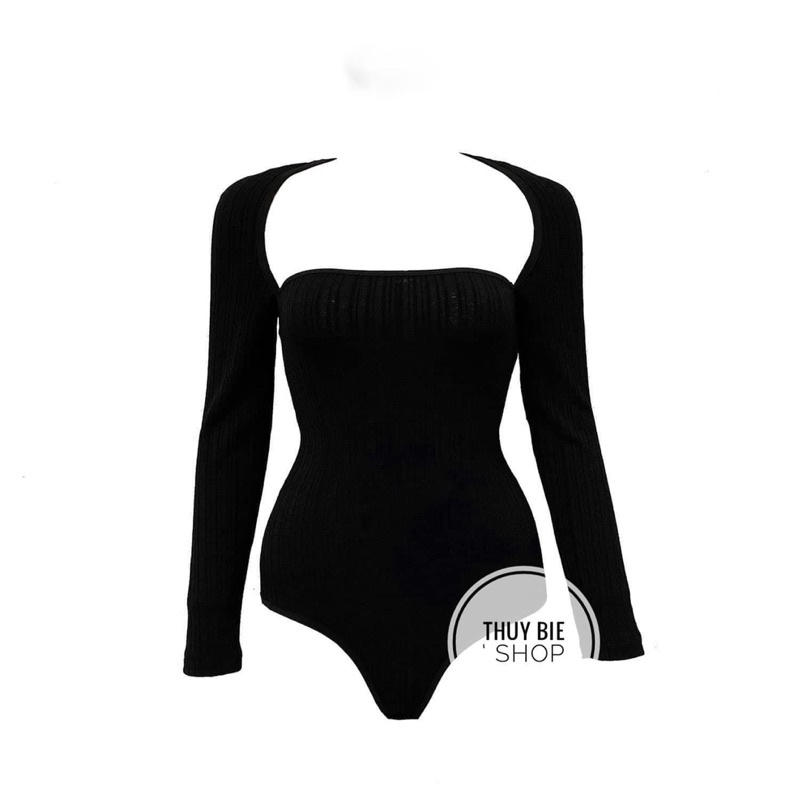 Áo bodysuit gân tăm | BigBuy360 - bigbuy360.vn