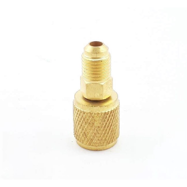 Bộ đầu chuyển đổi bình khí nito, oxy sang đồng hồ áp suất nạp Gas - Đầu chuyển Ni tơ gió đá dây nạp ga