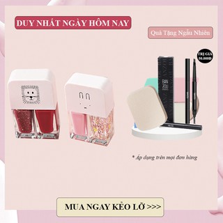 Sơn móng tay set 2 trong 1 lọ, cực cute, siêu sang chảnh