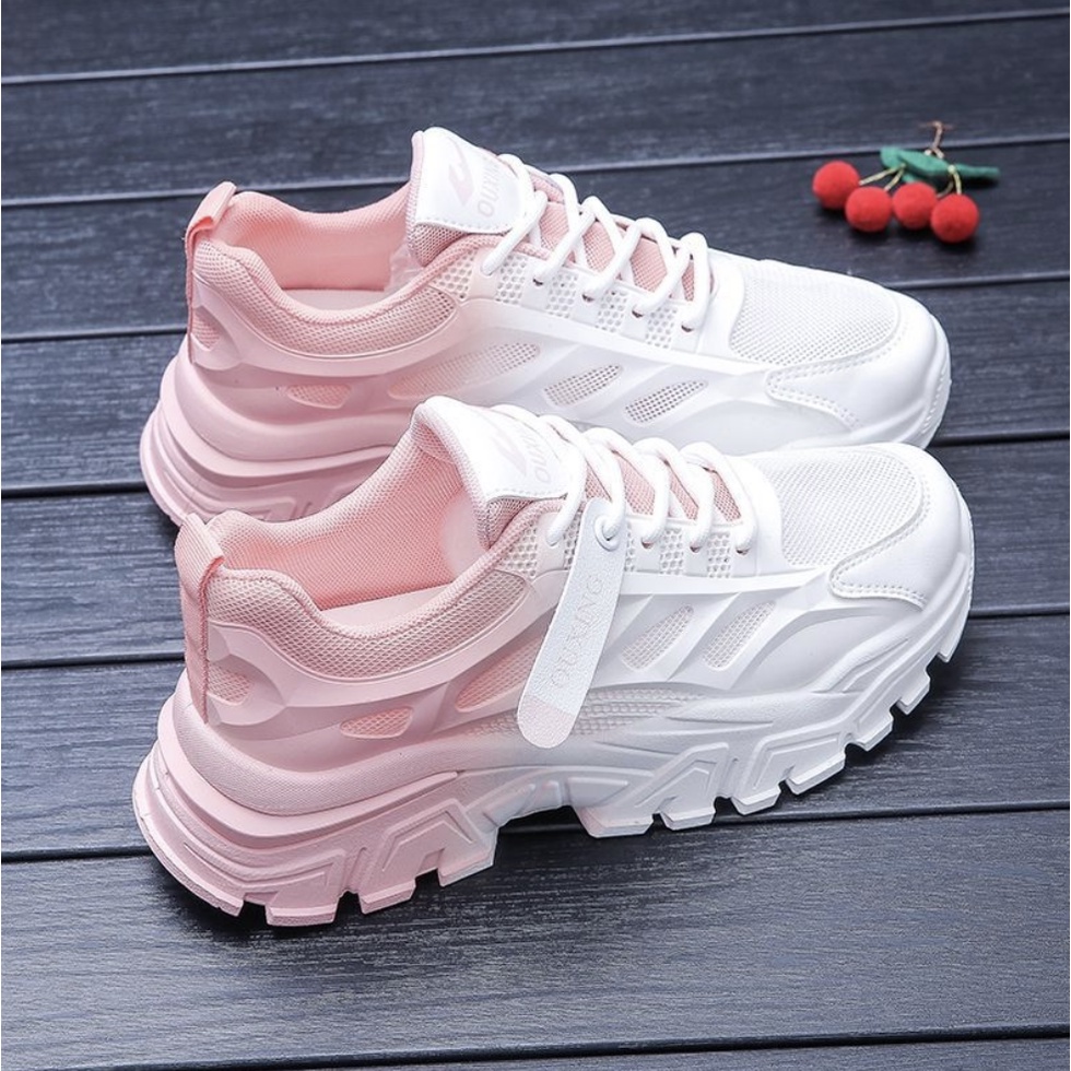 Giày nữ Sneaker thể thao mẫu cực Trend A2218 T SNEAKER 3 màu sơn cực Hót Hít