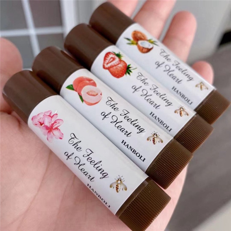 [Hàng mới về] Son dưỡng môi HANBOLI dạng thạch trái cây vaseline màu tiệp da ILY