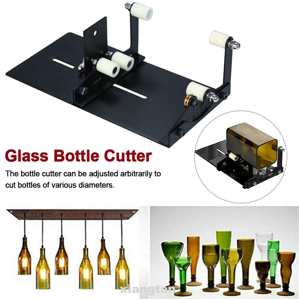 Eco-friendly Adjustable Safety Craft For Square 5 Rollers Glass Bottle Cutter Kit