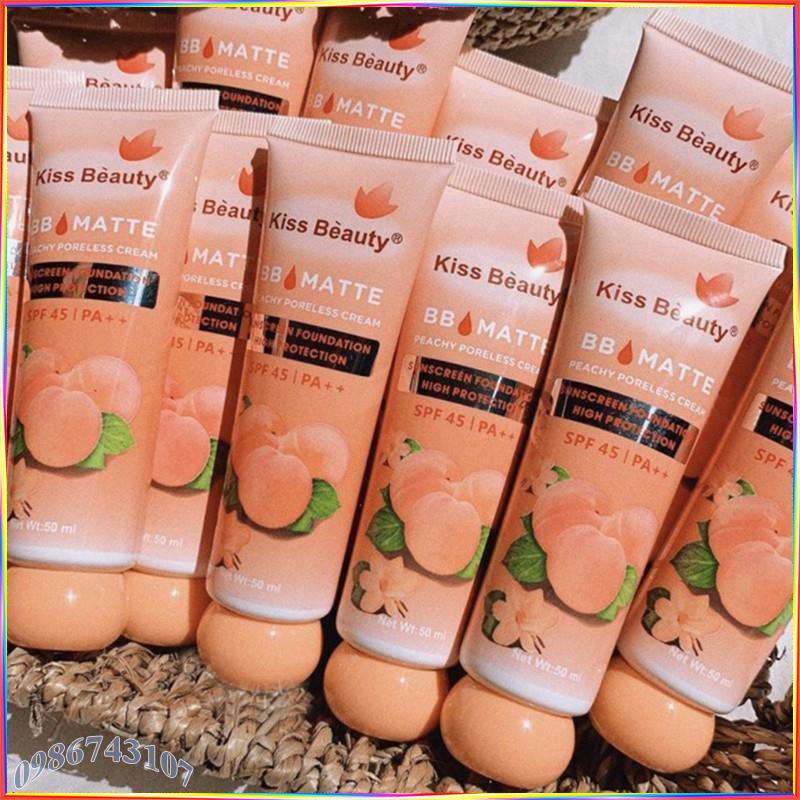 Kem nền chống nắng SPF 45/PA+++ Kiss Beauty Pore BB Matte SV