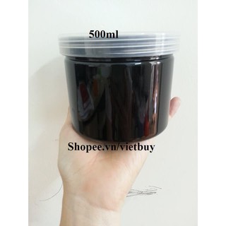 hũ nhựa 500ml nhiều màu MV10