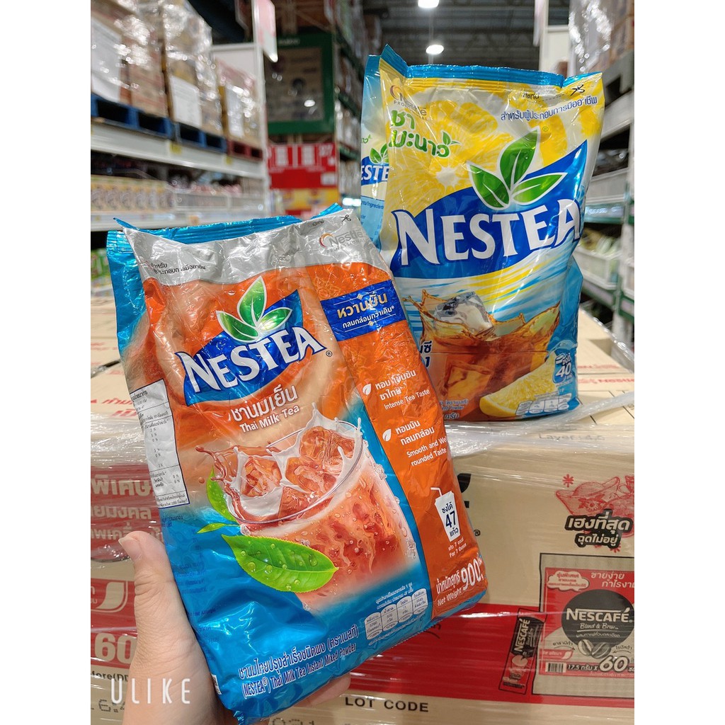 Trà sữa  pha sẵn Nestea Thai milk tea 900g