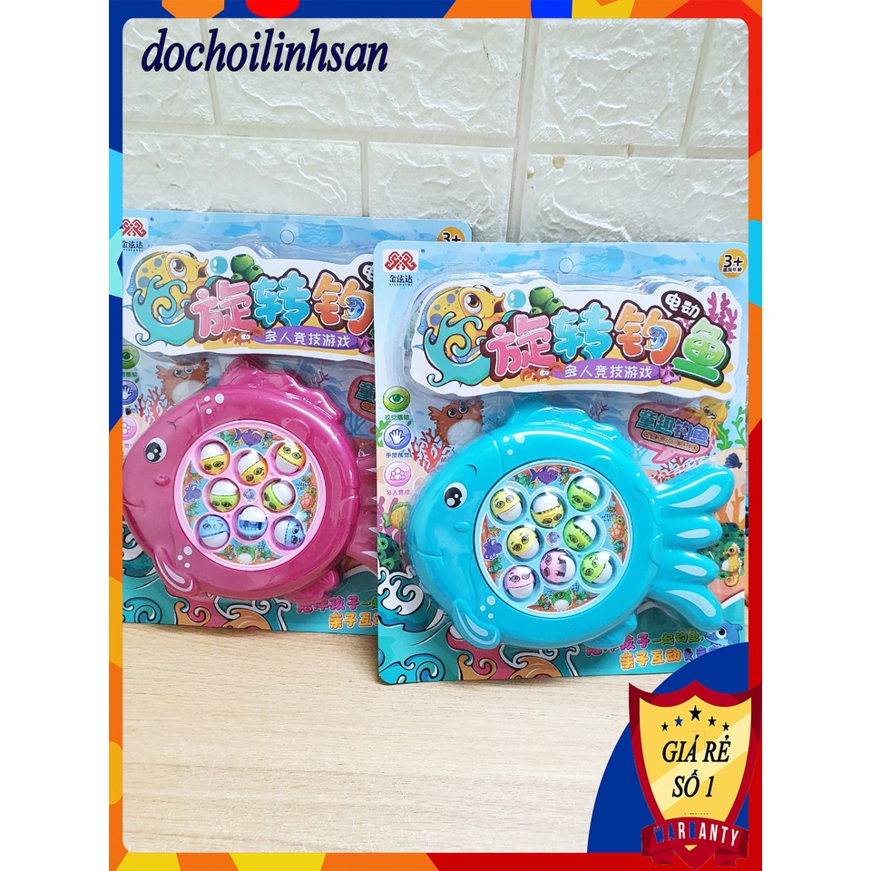 ĐỒ CHƠI CÂU CÁ CHẠY PIN HÌNH CON CÁ