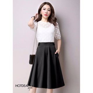 ❣️freeship❣️chân váy xòe công sở điệu đà