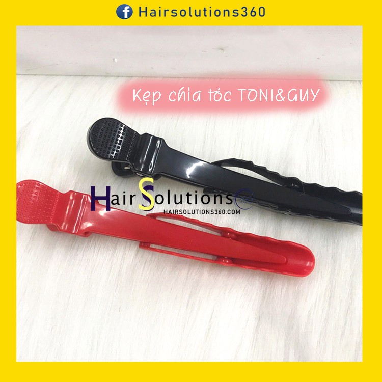 Kẹp chia tóc cá sấu TONI&amp;GUY, kẹp vịt chuyên nghiệp - Hairsolutions360