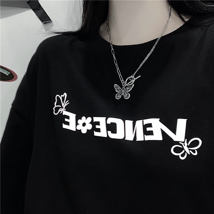 Dây Chuyền Sợi Xích Phối Mặt Hình Bướm 22328