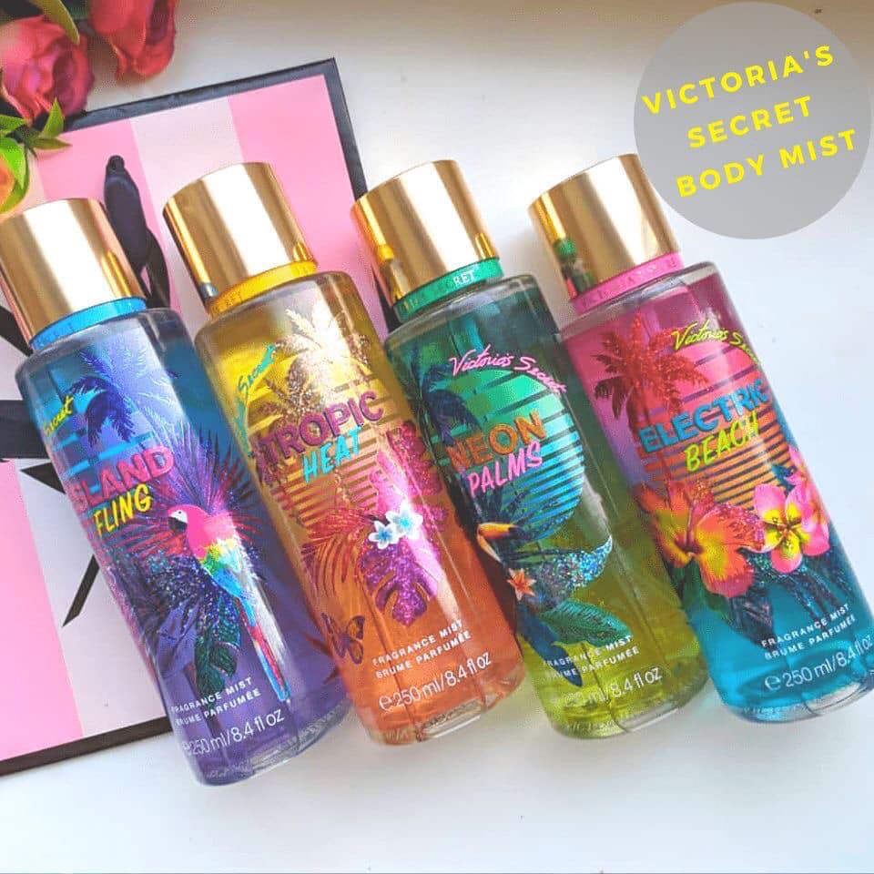 XỊT THƠM VICTORIA'S SECRET Electric Beach FRAGRANCE MIST 250ml.