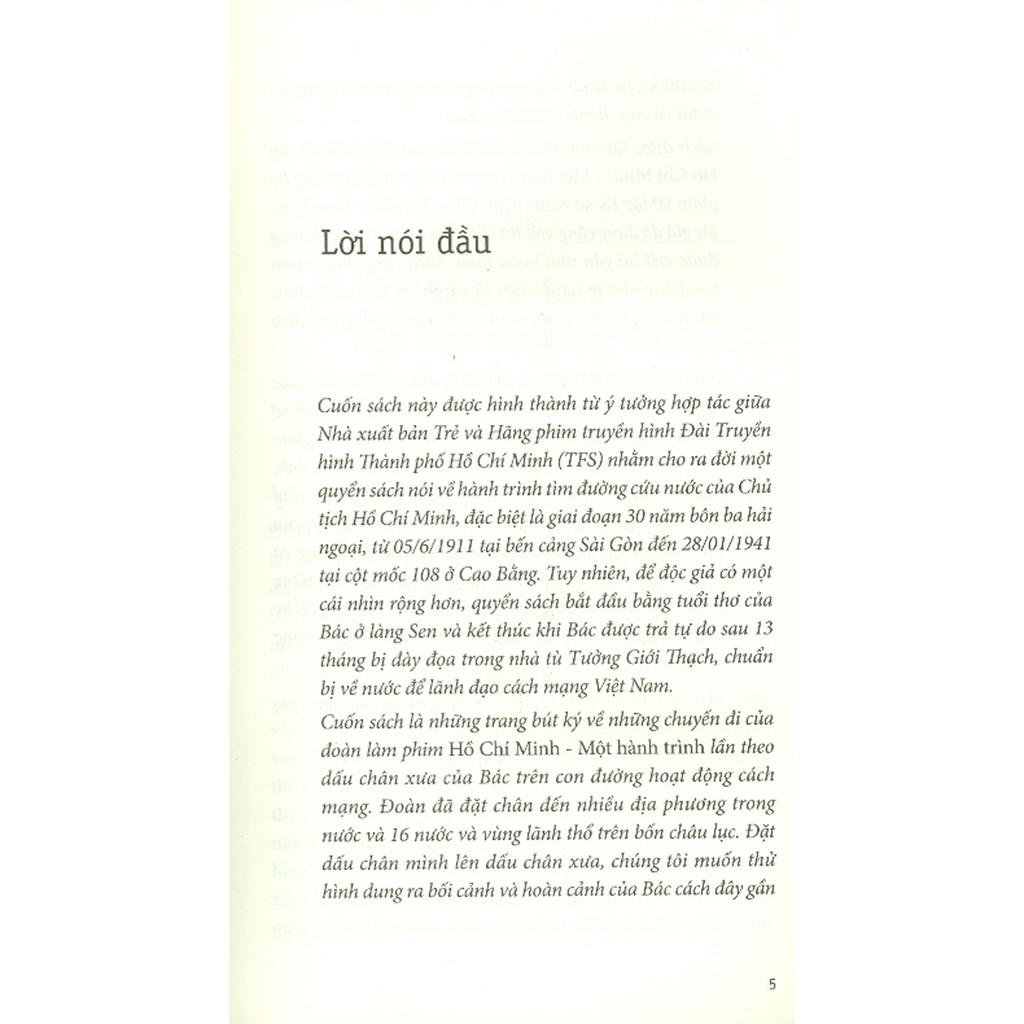 Sách - Hành Trình Theo Chân Bác