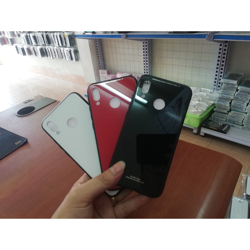 Ốp Lưng kính cường lực Huawei Nova 3e