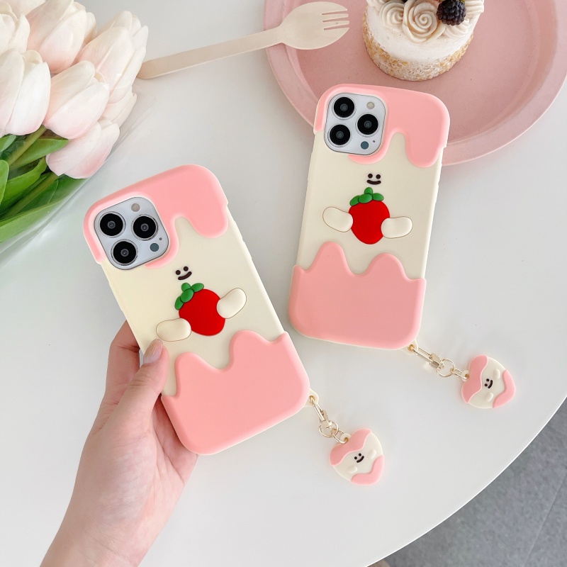 Ốp Điện Thoại Silicon Chống Sốc Họa Tiết Hoa Tulip Cho IPhone 13 Pro Max 11 12 13 Pro X/Xs Xr 7 8 Plus