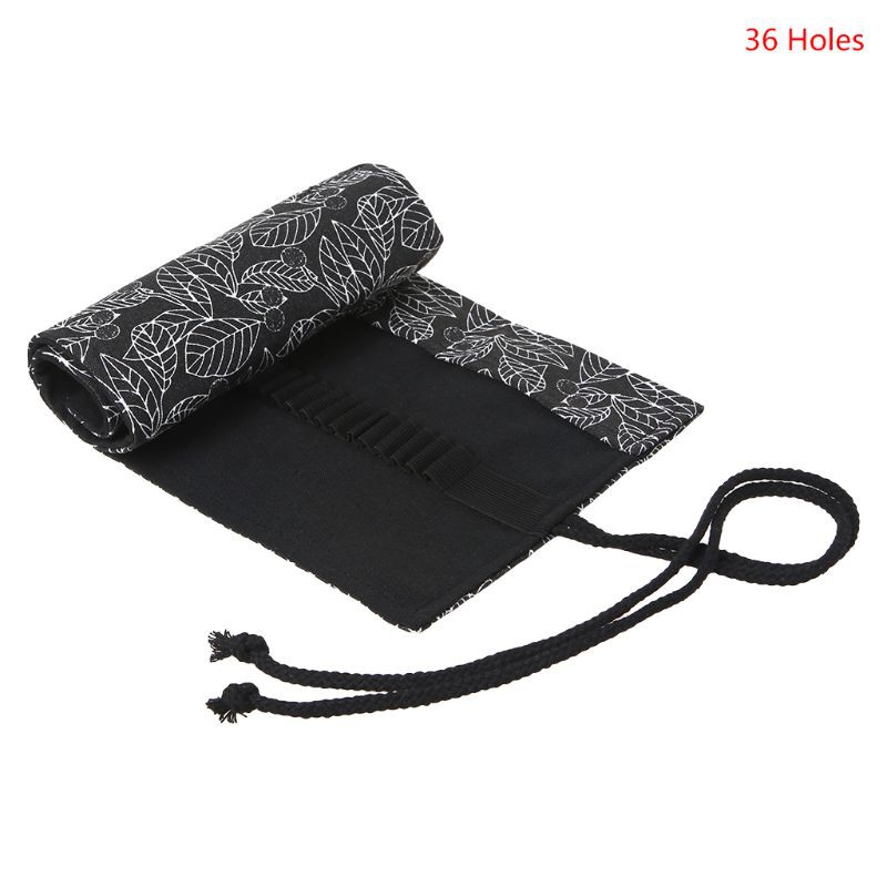 Túi Đựng Bút Chì Bằng Vải Canvas 12 / 24 / 36 / 48 / 72 Lỗ