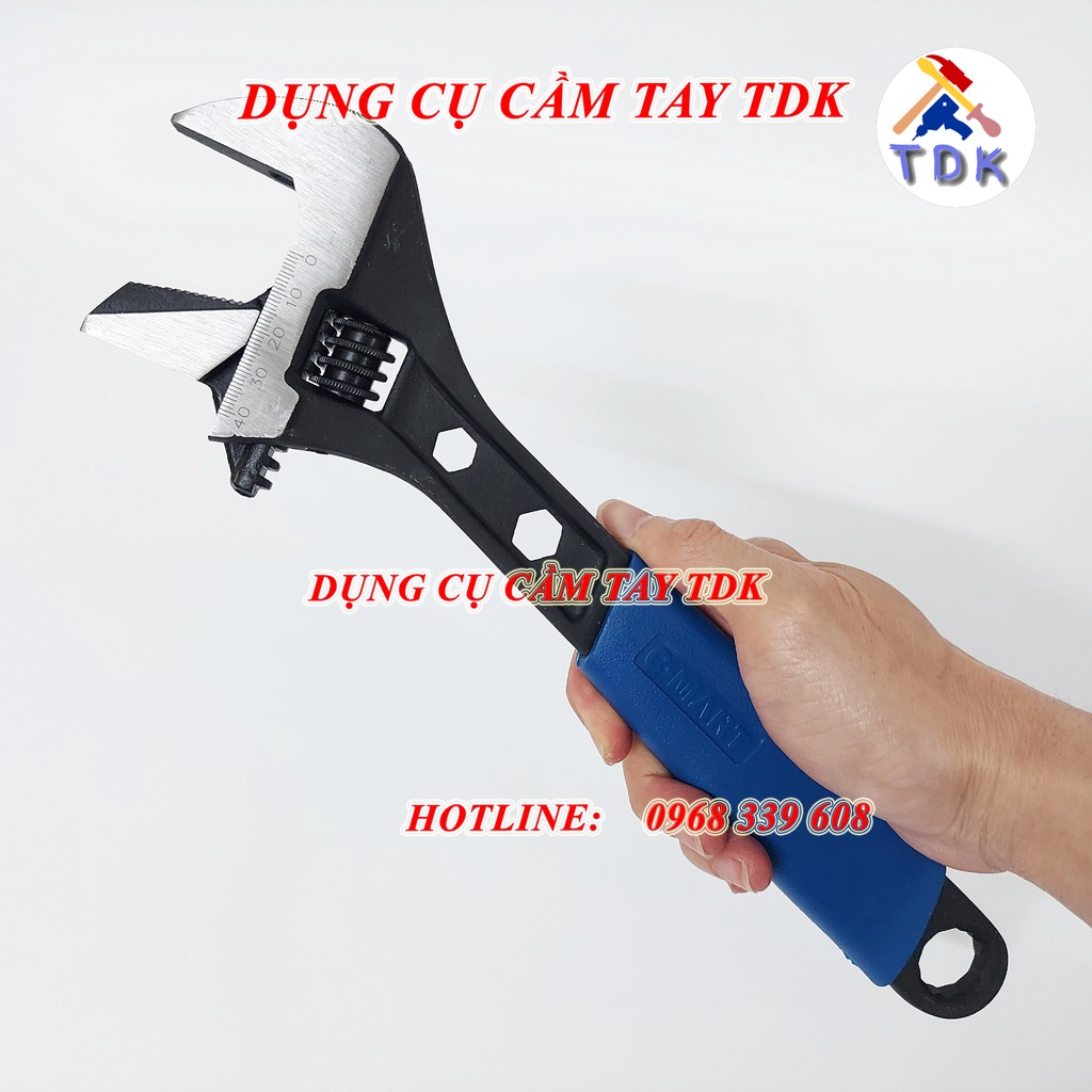 Mỏ lết đa năng CMART F0002-12, Mỏ lết vặn đai ốc-mở ống nước