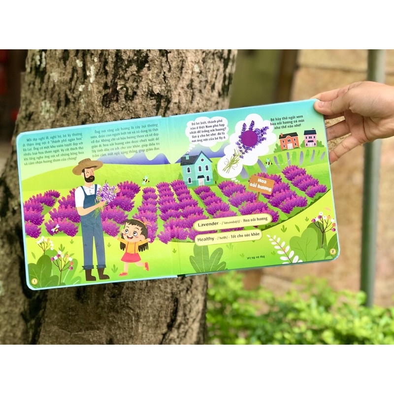sách-sách mùi hương các loại hoa