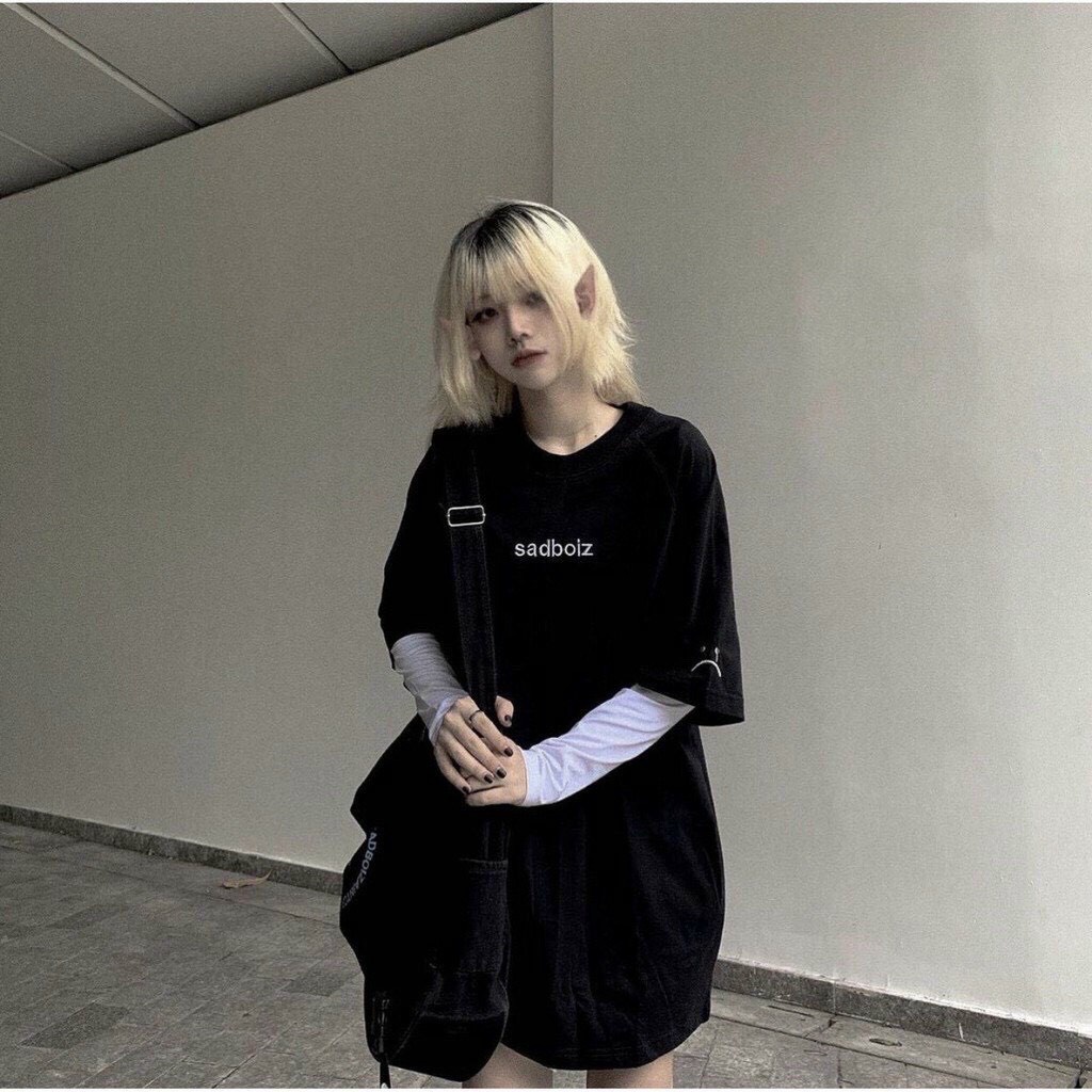 Áo Thun SAD BOIZ Form Rộng Unisex Mềm Mịn Dày Dặn Hot Trend