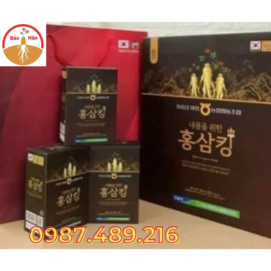 Nước Hồng Sâm Vua Hàn Quốc Red Ginseng King Of My Body 50ml x 30 gói