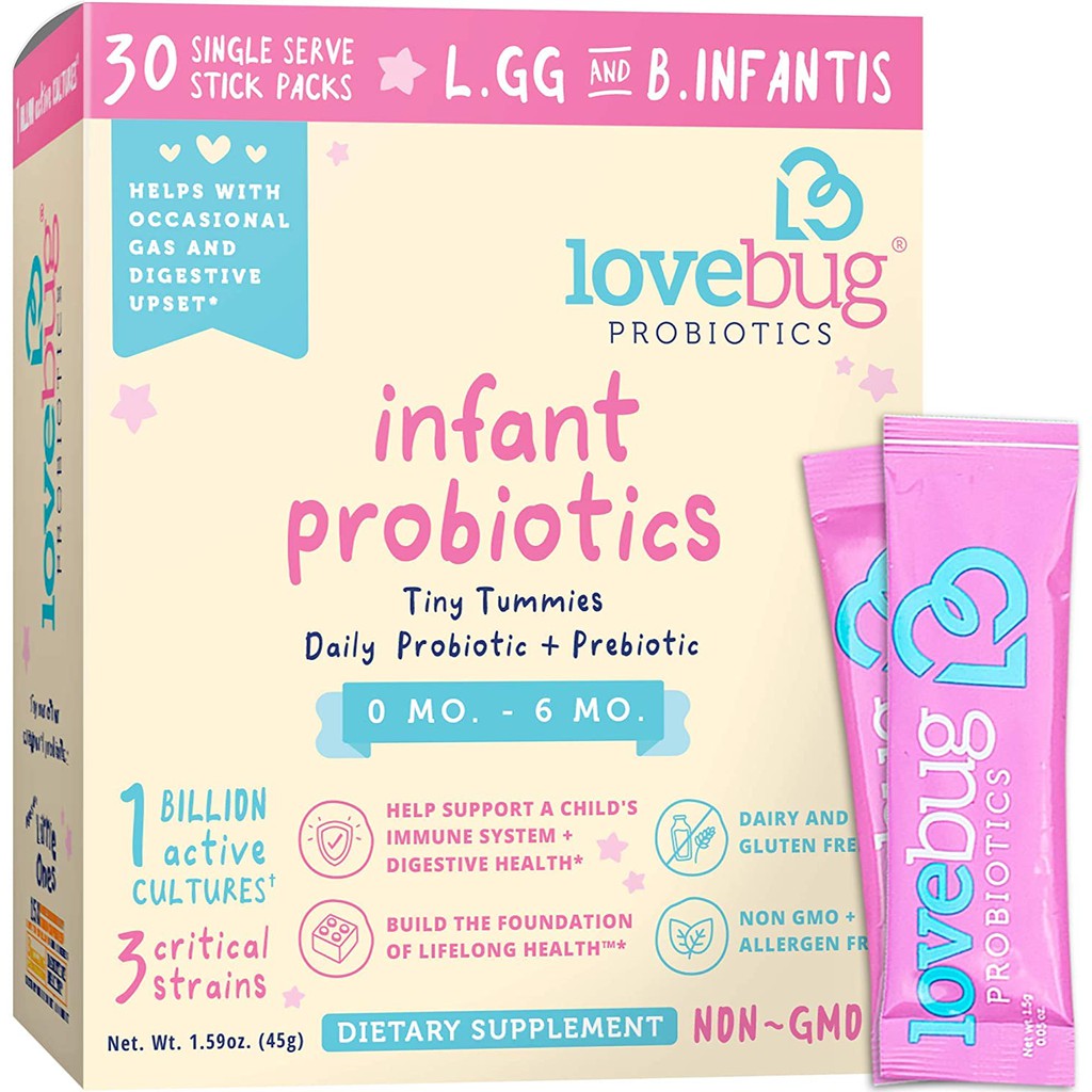 [Chính Hãng] Bột Men Tiêu Hóa Lovebug Probiotics (hộp 30 gói) | BigBuy360 - bigbuy360.vn