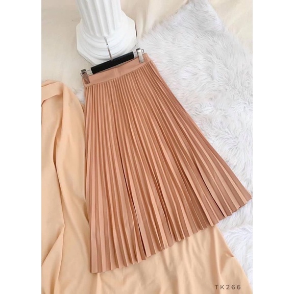 Chân Váy Quạt Khoá Kéo 2 Lớp Xịn xò Thiết Kế