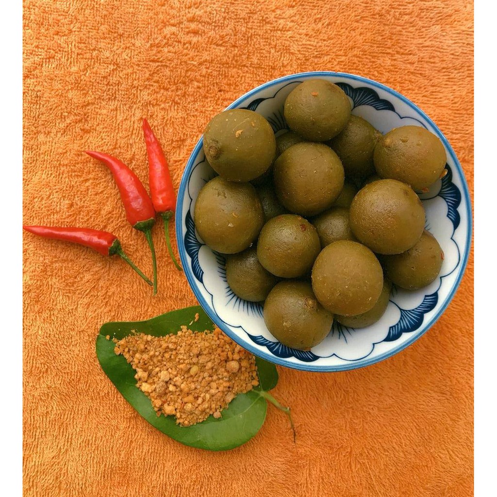 Trái Sấu Chấm Muối Tôm - Cực Ngon 100G / 250G / 500G