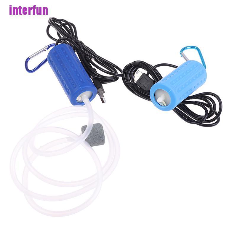 Máy Bơm Oxy Mini Usb Cho Bể Cá