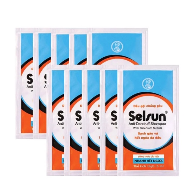 Combo Selsun Anti-Dandruff Sạch Nấm Sạch Gàu Dành Cho Tóc Gàu  - 2 Sản Phẩm