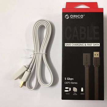 Cáp USB chuẩn 3.0 nối dài 1 mét dẹt ORICO CEF3-10