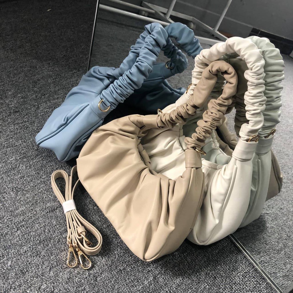 Túi kẹp nách quai nhún tặng kèm dây đeo chéo S052 ảnh thật cuối