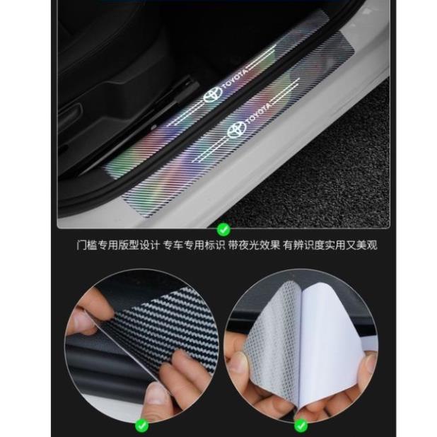 Nẹp Dán Vân Carbon 5D Chống Trầy Xước Bảo Vệ Bậc Cửa Ô Tô/ Bảo Vệ Cốp Sau Ô Tô Cho Nhiều Hãng Xe [Hàng Cao Cấp] | BigBuy360 - bigbuy360.vn