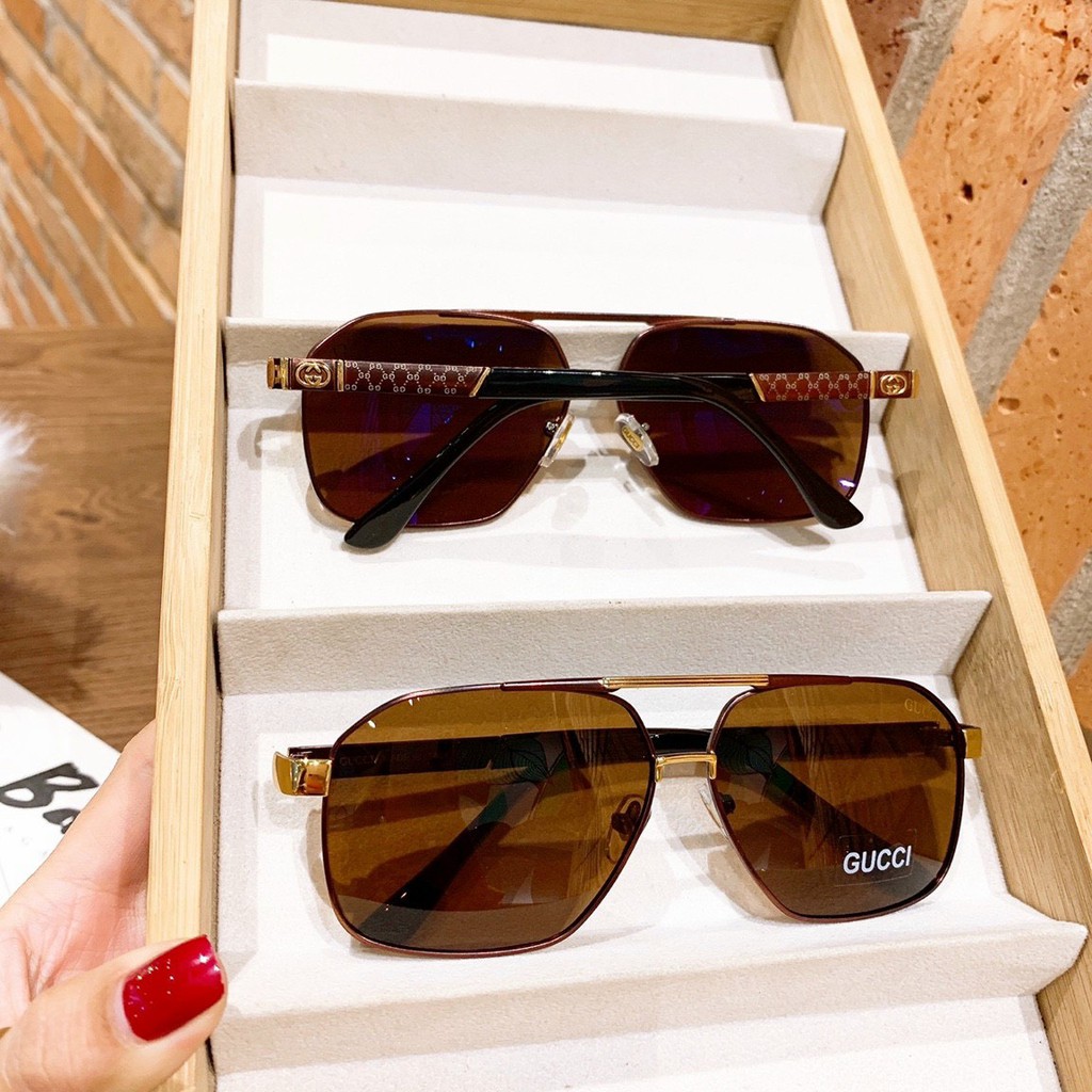 Mắt Kính Nam Thời Trang - Kính Mát Nam GC5023 Kiểu Dáng Vuông Gọn Nhẹ - Chống Tia UV