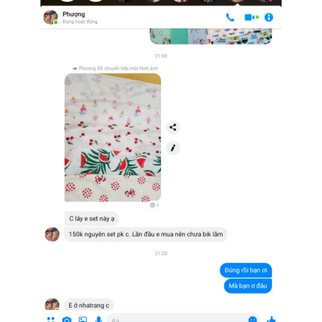 Vải thun cotton cho bé