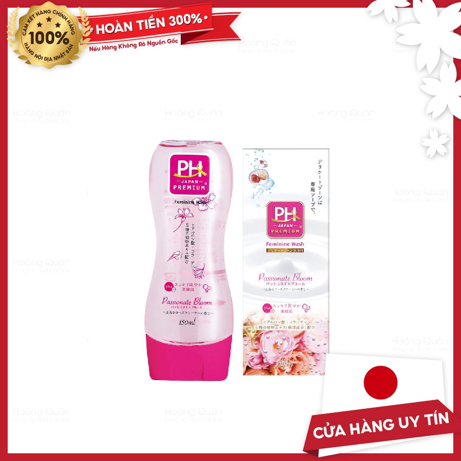 Nước rửa VSPN PH care hương hoa hồng 150ml