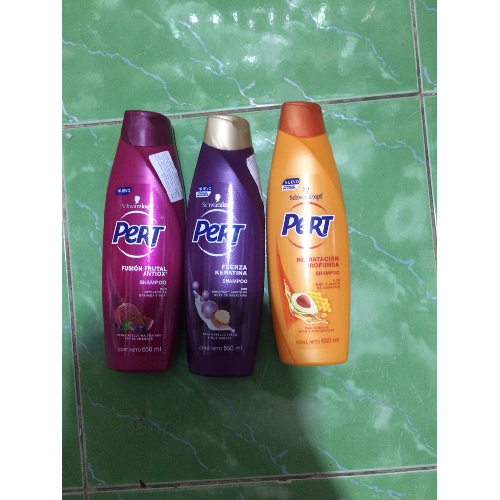 Combo 2 chai Dầu gội chăm sóc và phục hồi tóc Pert Shampoo 650ml của Mỹ