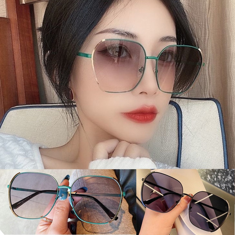 Kính Mát Gọng Vuông Chống Tia UV Thời Trang Hàn Quốc 2022