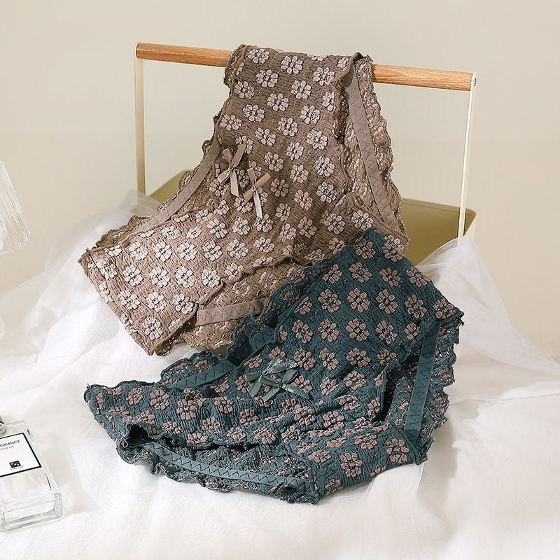 Quần Lót Nữ Thông Hơi Cao Cấp Co Dãn 4 chiều Hoạ Tiết Ngàn Hoa