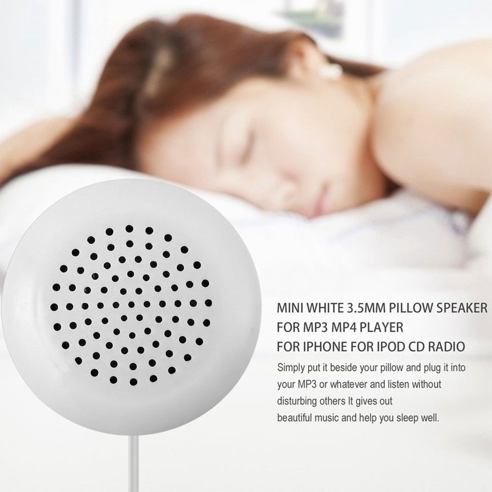 Loa Mini Màu Trắng Kết Nối Jack 3.5mm Cho Mp3/Mp4/Cd/Ipod/Điện Thoại
