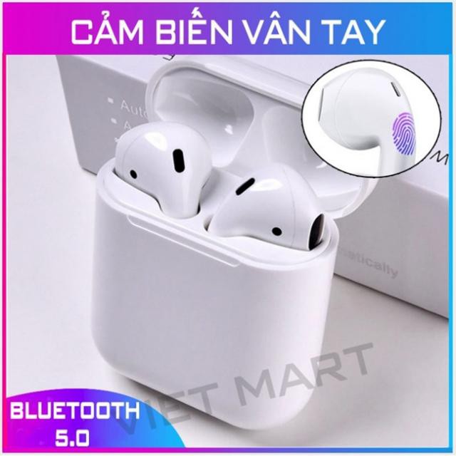 [FREE SHIP] Tai nghe bluetooth không dây i12 chính hãng dùng cho mọi loại smartphone iphone, Oppo, Samsung ...