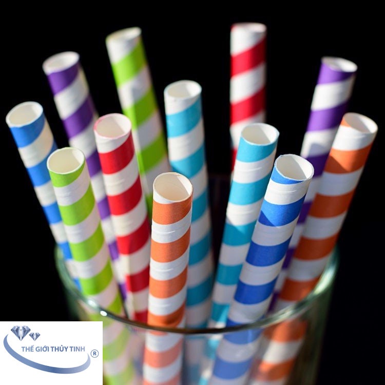 ỐNG HÚT GIẤY PHI 10  -  SET 200 ỐNG