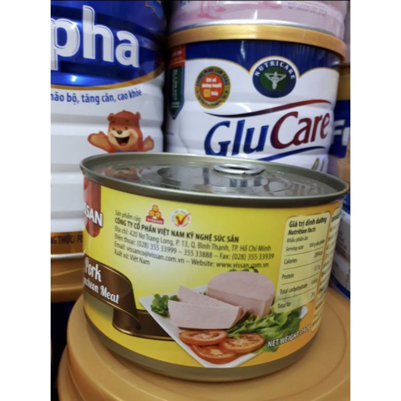 Pate Thịt heo VISSAN 397g