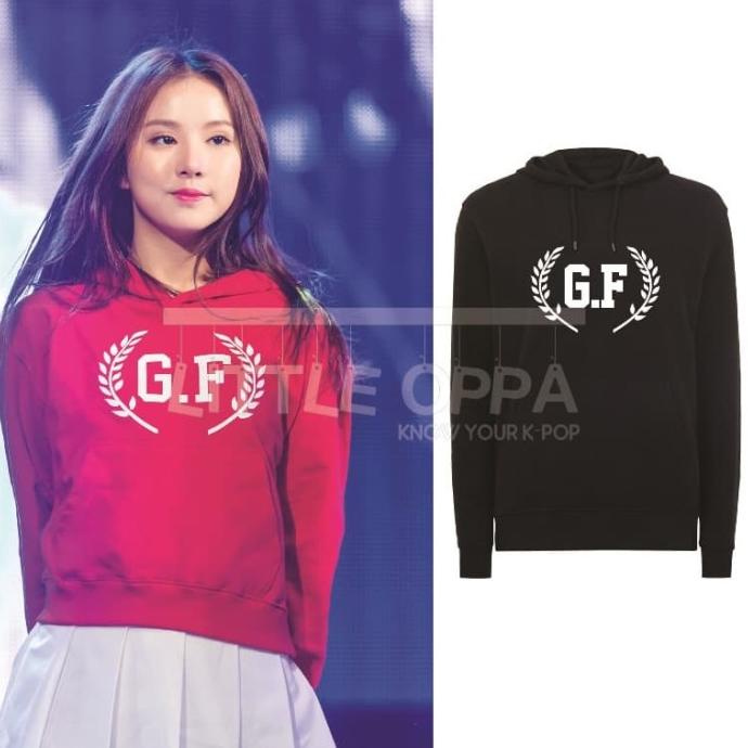 Mới! Áo Khoác HOODIE KPOP GFRIEND G.F PREMIUM FLEECE BE HAPPY STAY Heady