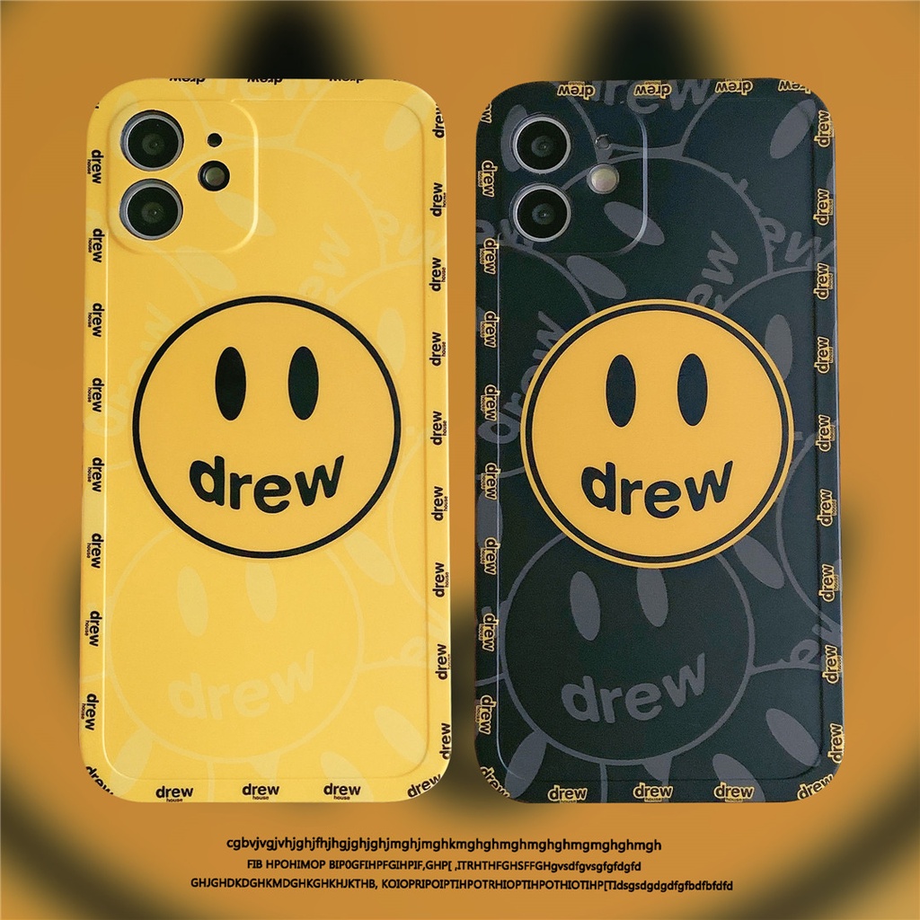 Ốp Điện Thoại Nhựa Mềm In Hình Vẽ Thời Trang DREW Cho iPhone14 13 12 mini 11 PRO MAX 6 / 6s 7 / 8plus SE2 X / XS XR XSMAX #Hg4515