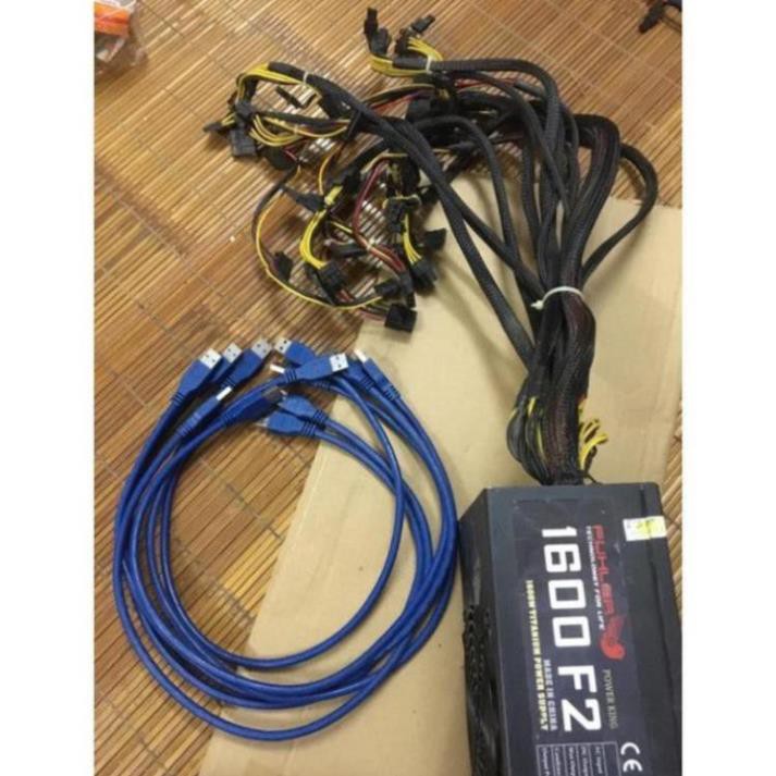Nguồn 1600w đào coin công suất thực