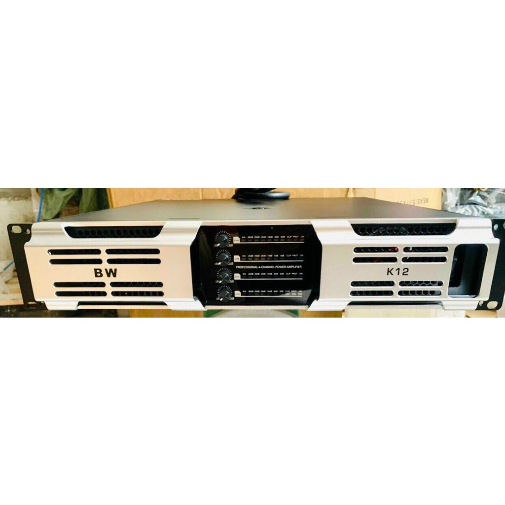 Cục Đẩy Công Suất BW K4 : 64 sò TOSHIBA C5198 JAPAN :800W/Kênh x 4 Kênh Tổng 3200W