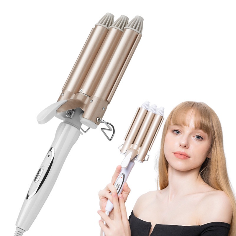 Ygt Máy Uốn Tóc 3 Trục Làm Xoăn Gợn Sóng Dài Và Ngắn Đi Biển