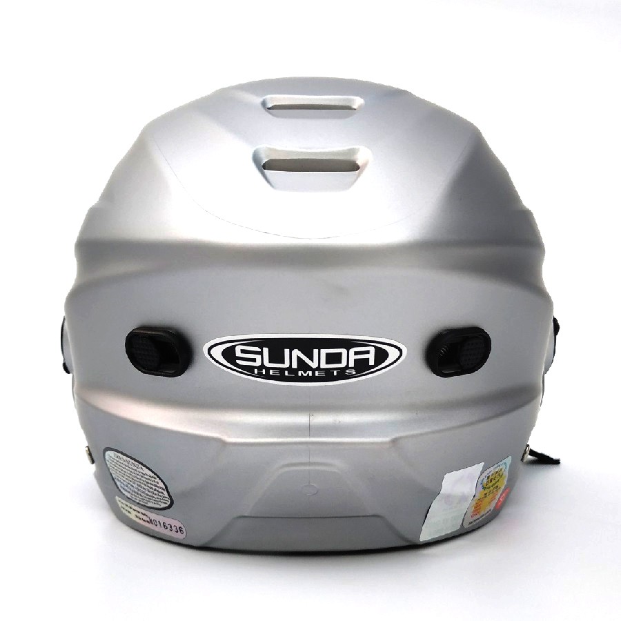 Nón bảo hiểm 1/2 đầu kèm kính SUNDA 125B (phù hợp với size đầu trung bình hoặc hơi lớn) - lớp lót tháo giặt thông minh