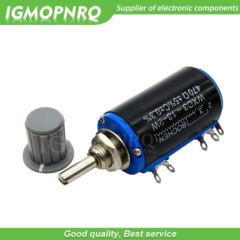 1 Chiết Áp WXD3-13 2W + 1 Núm Vặn 100 200 220 1K 2.2K 3.3K 4.7K 5.6K 6.8K 10K 22K 33K 47K 100K Ohmd3-13 - 2W