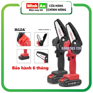 Máy cưa xích cầm tay, máy cưa mini dùng pin FUTA 21V cưa xích pin cực khỏe BẢO HÀNH 12 THÁNG