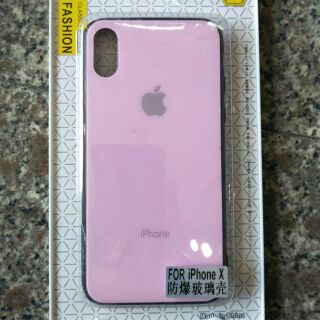 Ốp lưng kính cho iPhone X hiệu Fashion