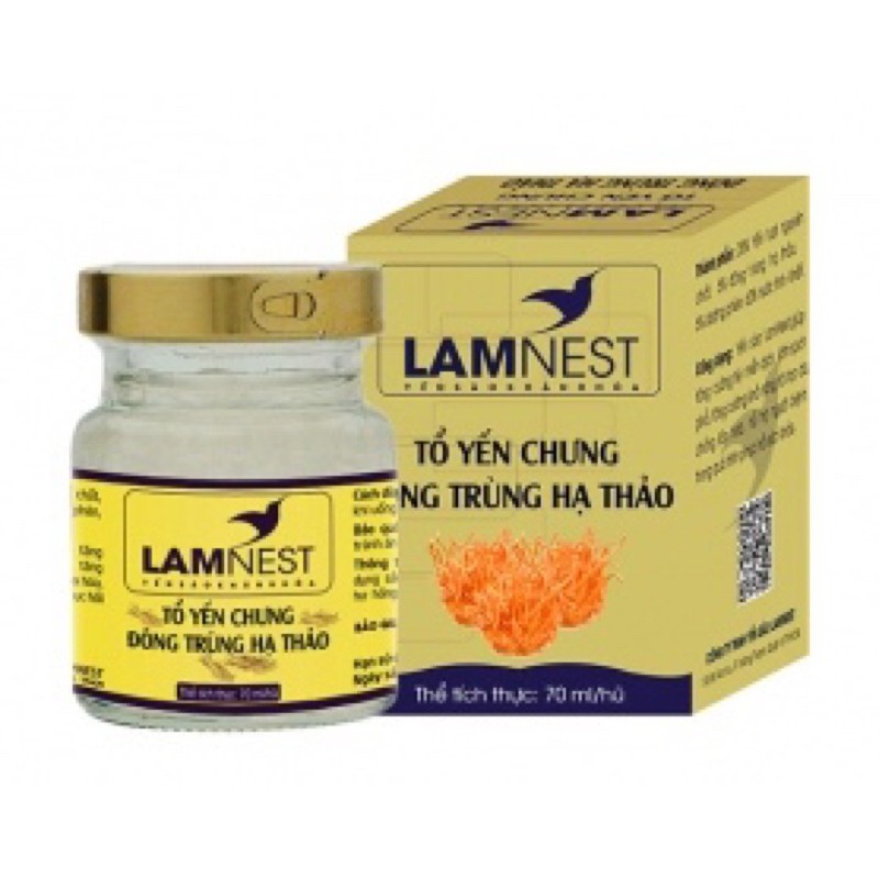 Yến sào chưng sẵn Lamnest - quà biếu (mua 5 tặng 1)